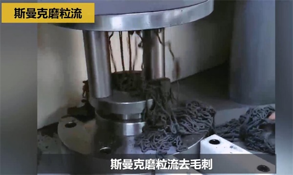 用<a href='http://m.excellmobile.com' target='_blank'><u>流體拋光機</u></a>，去除斜孔內毛刺
